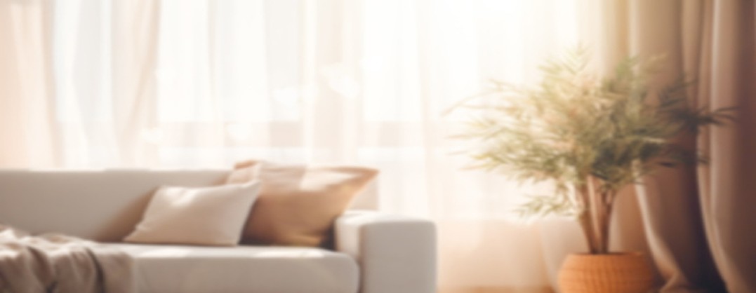 Soft-focus interior background image